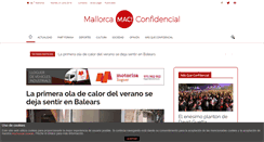 Desktop Screenshot of mallorcaconfidencial.com
